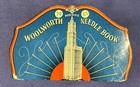 Vintage Sewing Needle Book Woolworth Skyscraper Design Needle Book