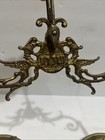 Antique Eagles Birds  Zodiac Brass Hanging Balance Arm Scale Scales Of Justice
