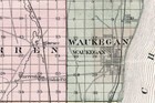 1885 Map Of Lake County Illinois