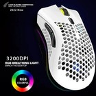 Wireless Mouse Gaming Rechargeable Optical Mouse Cordless 7 Color Led Backlit Pc