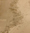 Antique Admiralty Chart  No 2301  Gulf Of Bothnia  Sweden  Finland  1885 Edn 