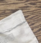 Hotel Collection Broken Stripe Cotton 3-piece Comforter Set Granite Gray King