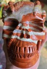 Huge Facehugger Hand Carved Red Crystal Skull  Xenomorph Alien Aliens Ooak  Wow 