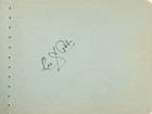 Henry Fonda   Lee J  Cobb Dual Signed Autographed 4 x6  Album Page 12 Angry Men