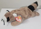 Ty Beanie Baby - Ringo The Raccoon  8 Inch  New Mwmts Plush Stuffed Animal Toy