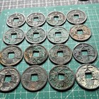 Lot Of 16 Ancient Chinese 1 Cash Coins     Da Guan Tong Bao               Song Dynasty  10