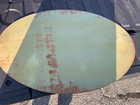 Vintage Esso Sign Original Painted Steel Sign Off Side Of Garage 1960 s