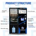Automatic Protein Fitness Vending Machine W  21 5-inch Touch Screen 3-payment