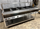 Servewell Vollrath 38005 5-well Stainless 76  Hot-food Steam Table 120v 2400w