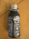Disney Animal Kingdom Attractions Stainless Steel Matte Black Water Bottle 20th