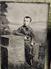 6 Old Vintage Antique 1880 Tintype Photo Young Girl s Boy s Tin Photograph Lot