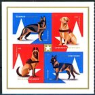 Military Working Dogs Mint Never Hinged Block Of 4 Scott s 5405 5406 5407   5408