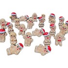 24 Miniature Christmas Gingerbread Man 