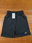 Nike Youth Pro Dri-fit Training Shorts Dark Gray Large