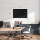30x20 Magnetic Chalkboard With White Frame Versatile Dry Erase Board