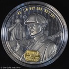 2023  5 Niue Peaky Blinders Antiqued Thomas Shelby 2 Oz Silver Coin In Ogp