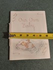 Vintage Unused Baby Memory Book  our Own Baby  Great Illustrations 