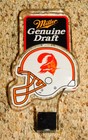 1990s Miller Genuine Draft Beer Tampa Bay Buccaneers Tap Handle Helmet Lucite