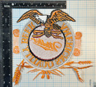Vintage Miller Beer Advertising Promotional Souvenir Large 11 5  Sew On Patch