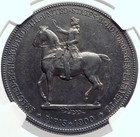 1900 French Us Revolutionary War Hero Lafayette Silver Dollar Coin Ngc I73346