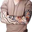 2 Piece Nylon Temporary Tattoo Sleeve Arm Stockings Tattoo Mens Womens Sleeve