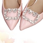Shoe Clips Shoe Accessories Rhinestones For Shoes Women Crystal Shoe Clips