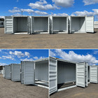 New 40ft Shipping Container 40hq Conex Box     Open Side 4 Doors   Chicago  Il