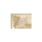 Historic County Map - Kinney County Texas - Gast 1884 - Vintage Wall Art