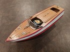 Vintage 1950s Impy Speedster Toy Boat By International Models W box