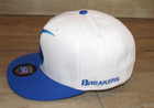 Boston Breakers Royal Retros Defunct Usfl Vintage Snapback Hat Cap Size Men s