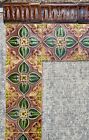 England - Antique Art Nouveau - 22 Original Tiles For Fireplace C1900