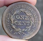 1851 Braided Hair Head Large Cent - Very Nice - Full Liberty -  high Grade  E903