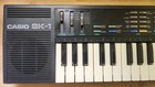 Vintage Casio Sk-1 Portable 32 Key Lo-fi Sampling Keyboard With Box   Manual