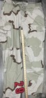 Vintage Military Pants Large Reg Trousers Combat Desert Storm Camo Cargo