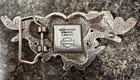 Harley-davidson Heart And Roses Collectible Belt Buckle 2008 In Mint Condition 