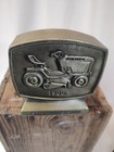 John Deere Horicon Works 75th Anniversary Coin Bank 1986 Jd Riding Mower Horicon