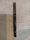 Waterman Laureate Slim Line Marble Grey Metal Roller Ball Pen France Made