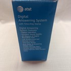 At t 1739 Digital Phone Call Answering System Machine Time Date Stamp Vintage