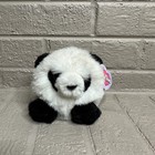 Puffkins Peter The Panda Bear Black And White Plush Stuffed Animal Toy 4 