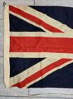 1890-1910 Antique Hand Sewn Union Jack Flag 52    X 26 5      Rare Jj Turner   Sons