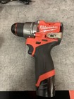 Milwaukee M12 Fuel 2-tool Combo Kit 3453-20  3404-20 W  2 Batteries charger- E76