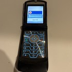 Motorola Razr V3 - Matte Black  network Unlocked  Vintage Flip Phone W  Charger