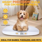Baby Scale For Weighing  55 Lb 0 01 Lb Digital Infant Scale For Weighted Feed   