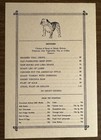 The Rocketeer  1991  Movie Prop Bull Dog Cafe Menu Screen Used Disney Full Coa