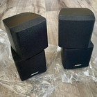 2 Bose Double Cube Mint Speakers In Black Doubleshot Lifestyle  Acoustimass 