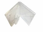 New Clear 2 Megadisc 15mm Blu-ray Replacement Case Holds 4 Discs  4 Tray  Box