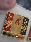 Atlanta Olympics 1996 Nations Bank Pin  Free Shipping 