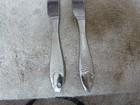 2 Gorham Fish Handle Out Of Water Stainless Steel Dinner Knives Glossy 9 25 
