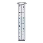 5-inch Capacity Rain Gauge Replacement Glass Tube