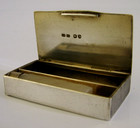Very Rare Antique Sterling Silver Go To Bed Combination Vesta Case 1888